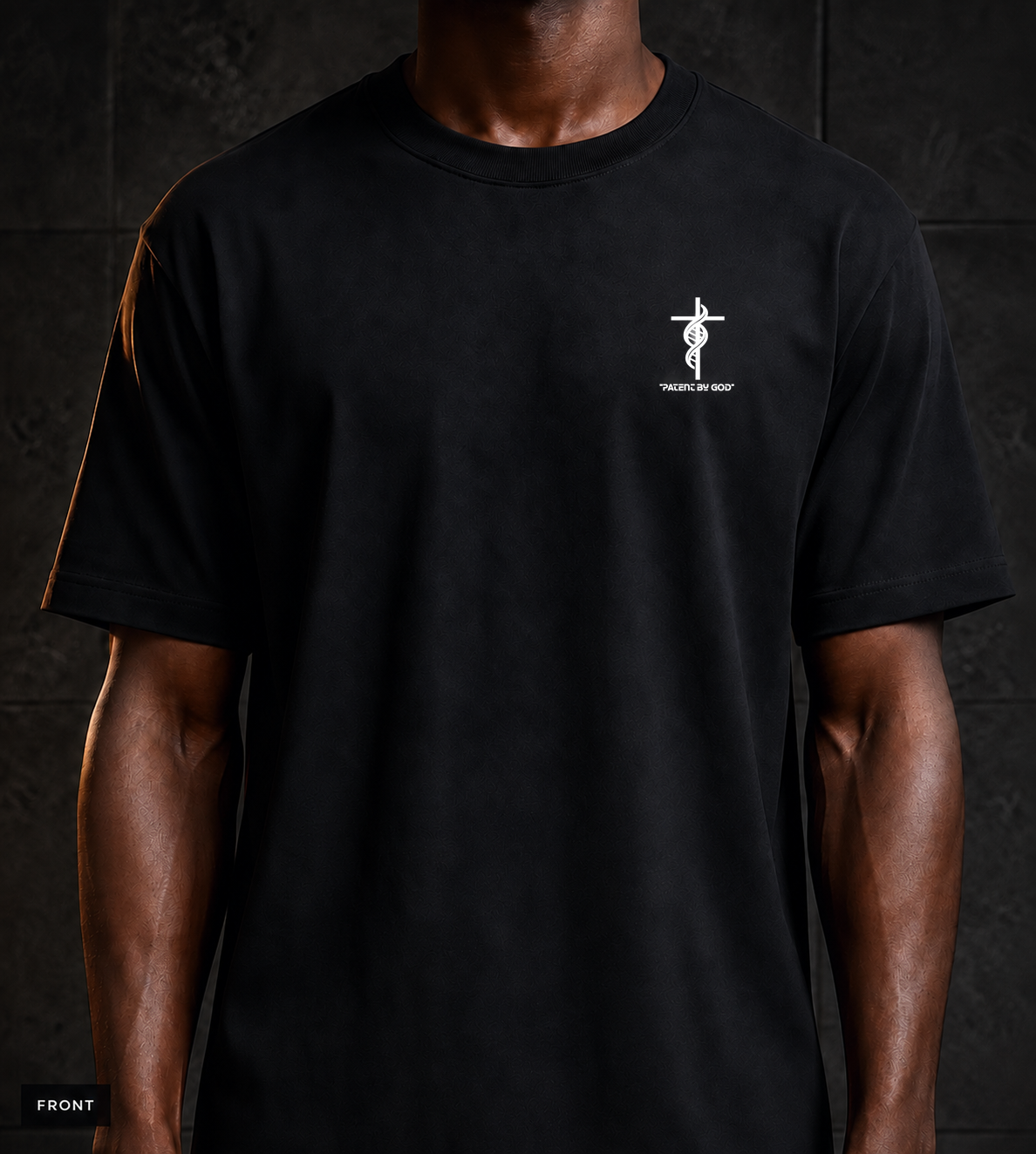 THE REDEMPTION TEE front view